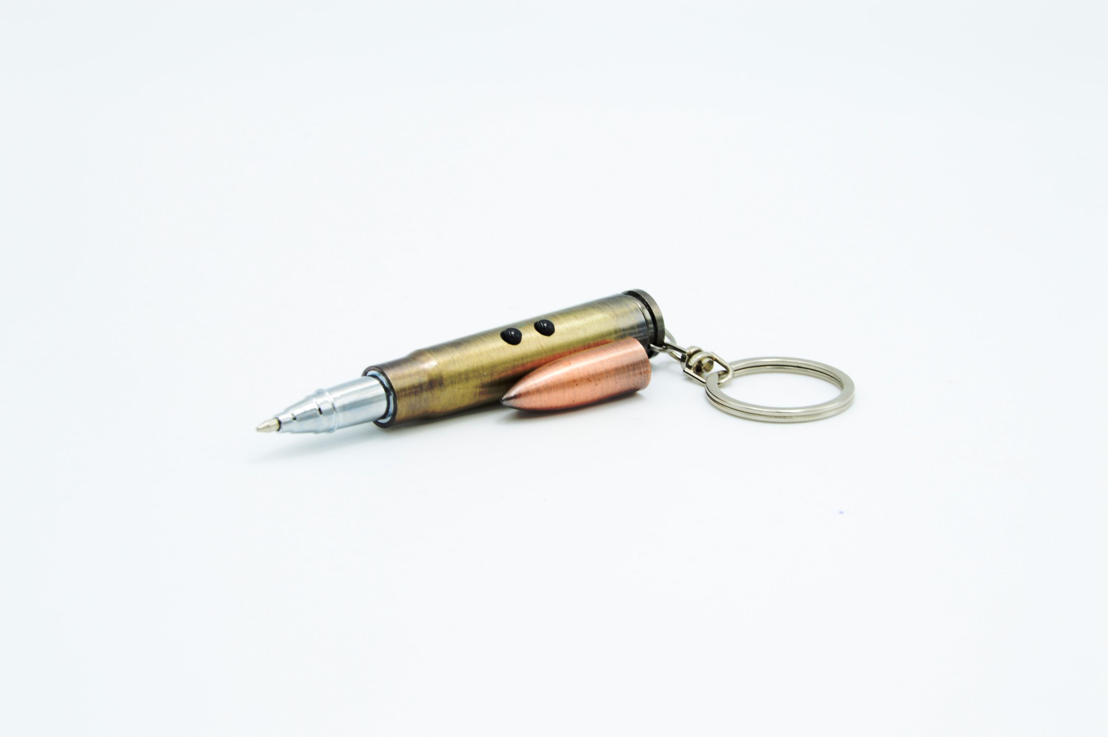 Długopis + Laser + Lampka brelok w kształcie pocisku