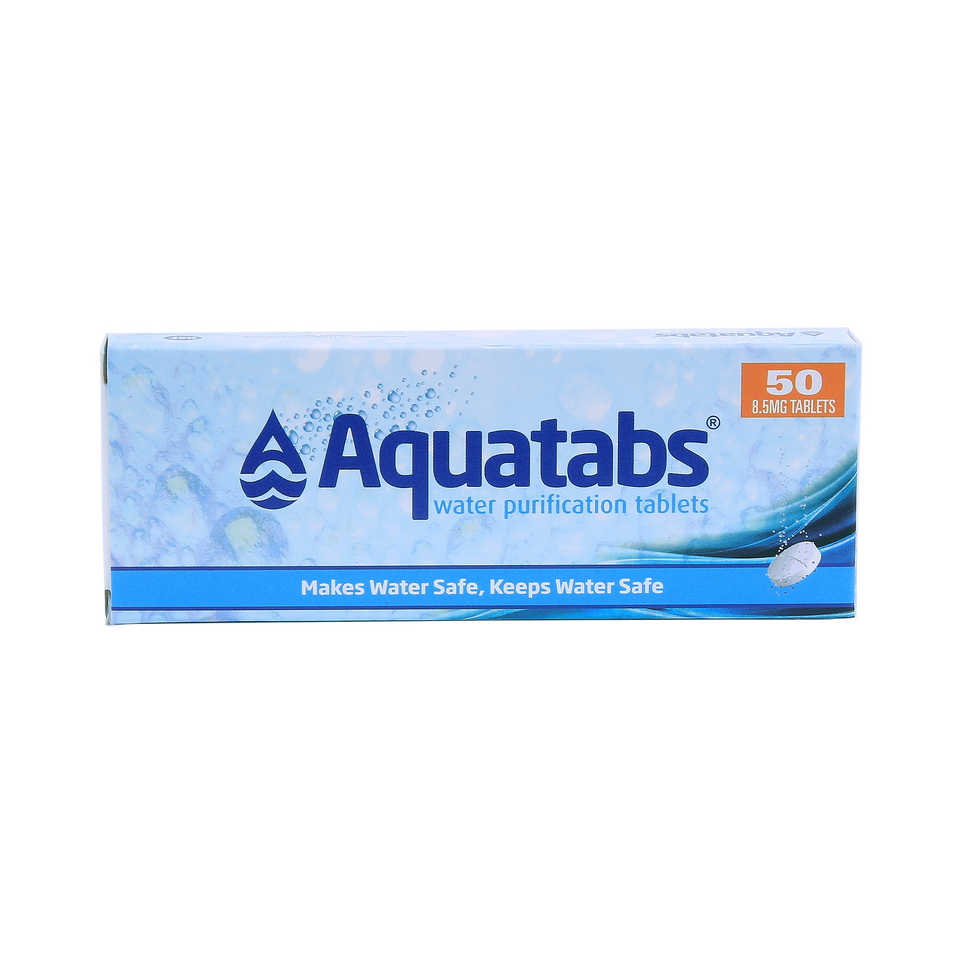 Tabletki do uzdatniania odkażania wody Aquatabs 50 szt.